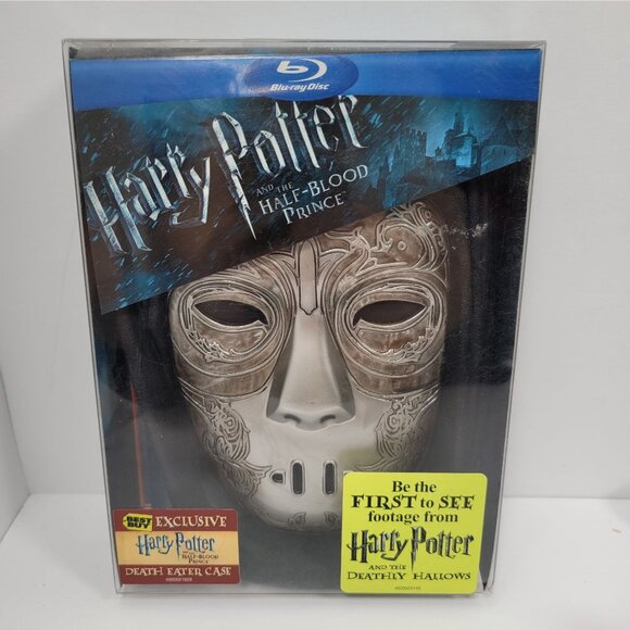 Harry Potter And The Half Blood Prince Blu-Ray Death Eater Case Sealed New - Picture 1 of 2